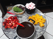 Fondue de chocolate