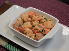 Ceviche de salmão