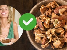 Como fazer a granola crocante de Gisele Bündchen: nutricionista ensina receita do mix sem grãos. Descubra benefícios!