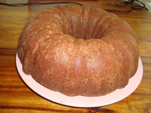 Bolo de chocolate simples