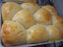 Pão sem leite e sem ovo