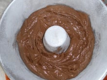 Bolo frapê com champagne