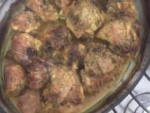 Frango ao molho de mamão