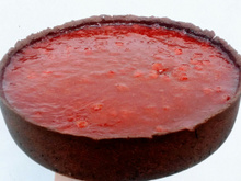 Torta de chocolate assada