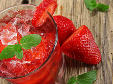 Caipirinha de morango