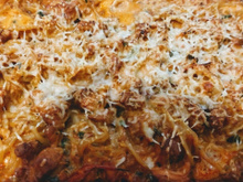 Macarrão ao estrogonofe