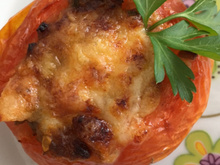 Melhor tomate recheado do mundo