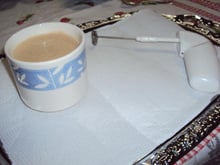 Cappuccino: porção individual