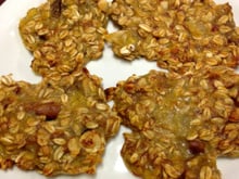 Biscoito de banana fit