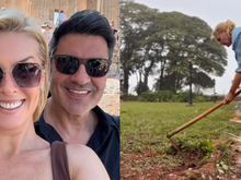 Nem rosas, nem orquídeas: Ana Hickmann mostra as 3 plantas que escolheu para a o jardim da fazenda com Edu Guedes