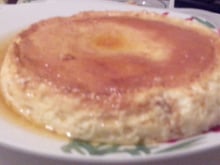 Pudim com leite em pó