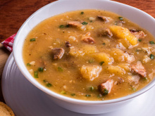 Caldo de vaca atolada