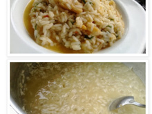 Risoto de pirarucu