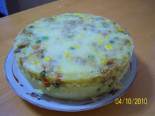 Deliciosa torta de frango