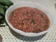 Carne moída de soja