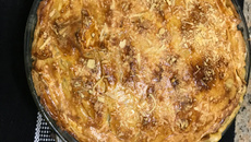 Torta Folhada de Camarão