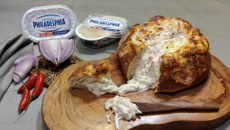 Creme quente de cebolas