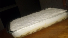 Pavê de abacaxi com coco