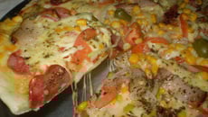 Pizza de liquidificador