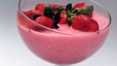 Gelatina gourmet de morango