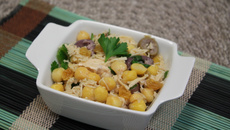 Salada de bacalhau Pascal