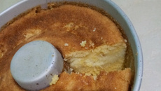 Bolo de fubá cremoso de liquidificador delícia