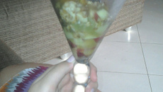 Salada de frutas saudável