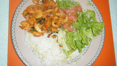 Moqueca capixaba de camarão com casca