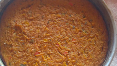 Sardinha com camarão