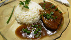 Filé mignon ao molho de cerveja preta