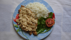 Filé de frango diferente