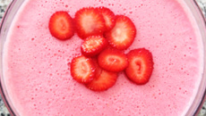 Mousse simples de gelatina