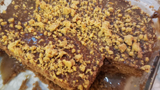 Bolo de chocolate de microondas