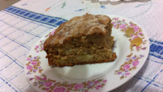 Bolo delicioso de maçã