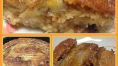 Torta seca de banana