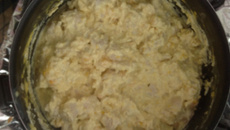 Creme de milho com frango rápido