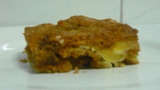 Torta seca de banana do Sr. Selio