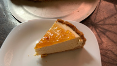 Torta mousse de damascos