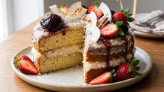 Bolo de aniversário sem glúten