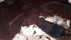 Bolo de chocolate da vovó (sem farinha de trigo)