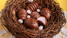 Ovo de páscoa trufado e/ou com marshmallow