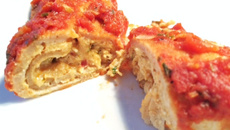 Panqueca integral de frango