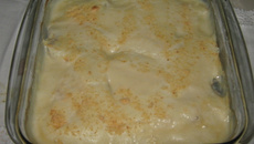 Filé de peixe ao molho branco fácil