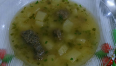 Sopa de mandioca