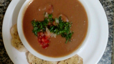 Caldo de feijão delicioso!!!