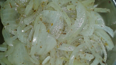 Vinagrete de cebola (sem bafo)