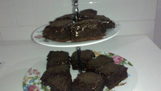 Bolo aerado de chocolate