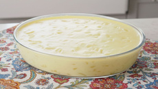 Gelado de abacaxi fácil