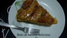 Bolo de banana delicioso do Lúcio Cezar
