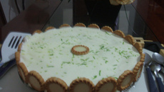 Torta de limão cremosa